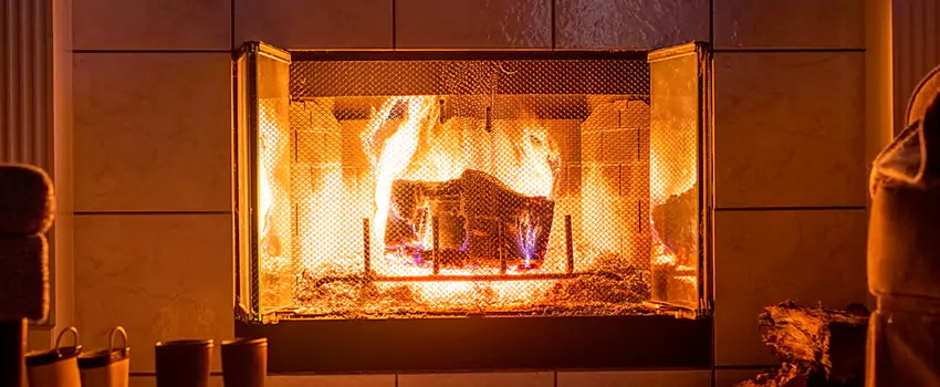 Mendota Hearth Landscape Fireplace Installation in Flowing Wells, Arizona