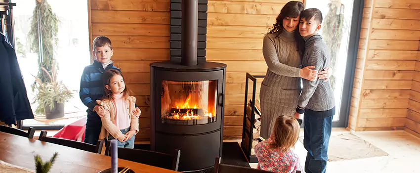 Morso Cast Iron Fireplace Insert Installation in Flowing Wells, Arizona