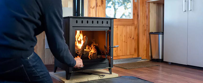 Open Hearth Wood Fireplace Installation in Flowing Wells, AZ