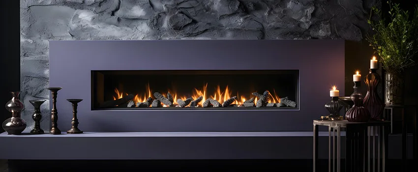 Ember Bed for Ventless Gas Fireplace in Flowing Wells, AZ