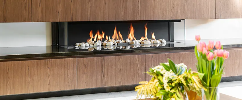 Double-height Fireplace Design Refurbishment in Flowing Wells, Arizona